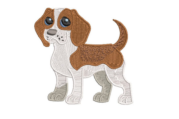 Cute Puppy Beagle: A Warm, Versatile Embroidery Design for Meaningful Gifts