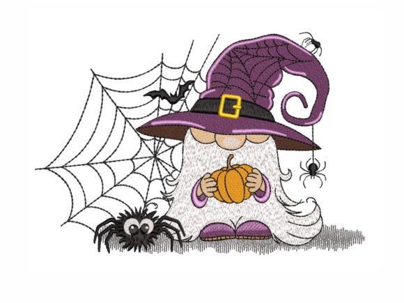 Halloween Gnome: A Craft Fair-Ready Embroidery Design