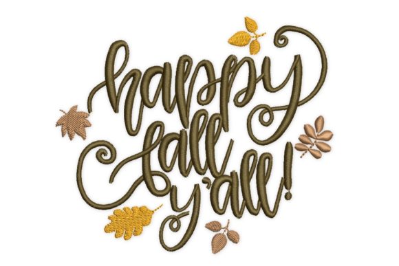 Happy Fall: A Boutique Sweatshirt Embroidery Review