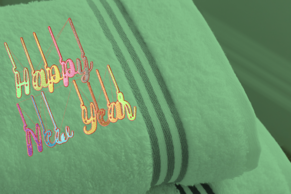 Happy New Year Lettering