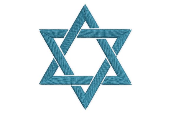 Jewish Star: A Thoughtful Embroidery Design for Meaningful Gifts