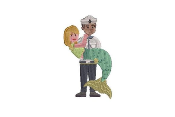 Mermaid Navy Sailor Embroidery Review
