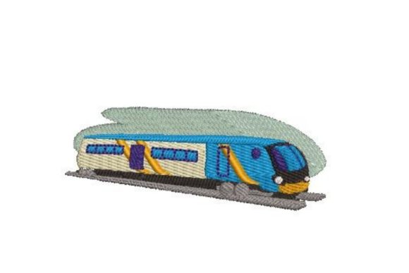 Modern Train: A Seasonal Embroidery Design Review