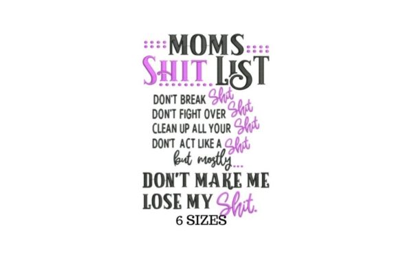 Mom’s Shit List: A Real Embroidery Designer’s Review