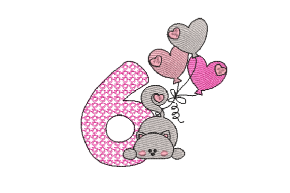 Number 6 Cat Sketch: A Light, Lively Stitch for Real Projects
