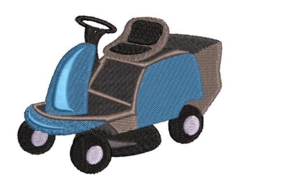 Ride on Lawn Embroidery Design Review