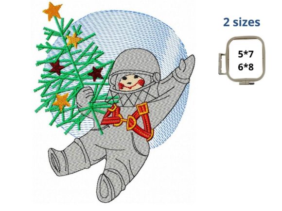 Space Christmas Embroidery Design Review