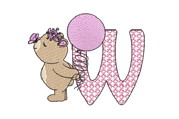 W Girl Teddy: A Seasonal Sketch with Heart